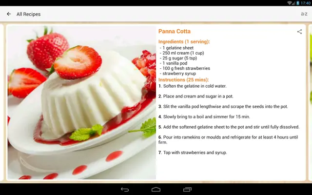 Kuchen backen android App screenshot 3